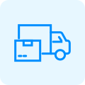 Connected logistics platforms Icon